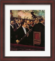 Framed Opera Orchestra, c.1870