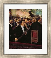 Framed Opera Orchestra, c.1870