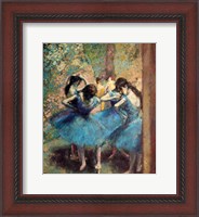 Framed Dancers in Blue, 1890