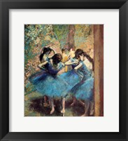 Framed Dancers in Blue, 1890