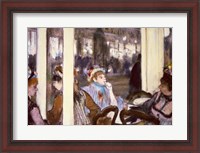 Framed Women on a Cafe Terrace, 1877