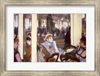Framed Women on a Cafe Terrace, 1877