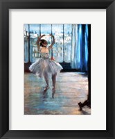 Framed Dancer in Front of a Window