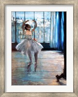 Framed Dancer in Front of a Window