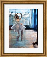 Framed Dancer in Front of a Window