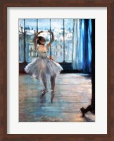 Framed Dancer in Front of a Window