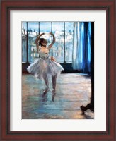 Framed Dancer in Front of a Window