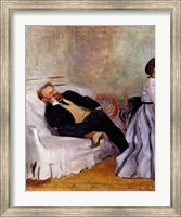 Framed Monsieur and Madame Edouard Manet