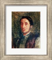 Framed Self Portrait as a Young Man