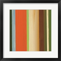 Framed 'Hampton Stripe I' border=