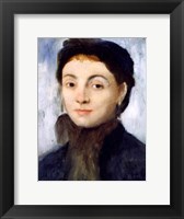 Framed Portrait of Josephine Gaujelin, 1867