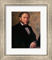Framed Portrait of Monsieur Ruelle, 1861