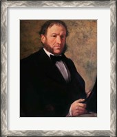Framed Portrait of Monsieur Ruelle, 1861