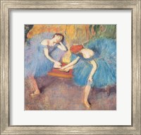 Framed Two Dancers at Rest