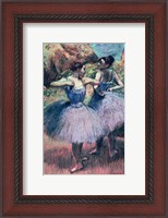 Framed Dancers in Violet