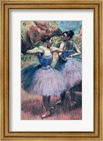 Framed Dancers in Violet