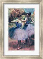 Framed Dancers in Violet