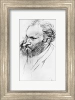 Framed Portrait of Edouard Manet