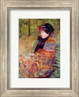 Framed Portrait of Mlle C. Lydia Cassatt, 1880