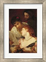 Framed Musical Party, 1874