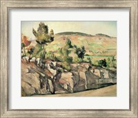 Framed Hillside in Provence