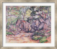 Framed Woodland with Boulders, 1893