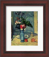 Framed Blue Vase