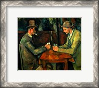 Framed Card Players 1890-95