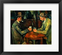 Framed Card Players 1890-95