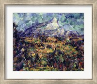 Framed Mont Sainte-Victoire