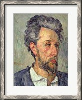 Framed Portrait of Victor Chocquet