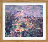 Framed Montagne Sainte-Victoire from Lauves