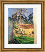 Framed Farmyard at Auvers