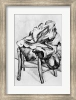 Framed Drapery on a Chair