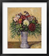 Framed Bouquet of Flowers in a Vase, c.1877