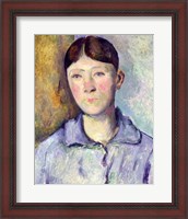 Framed Portrait of Madame Cezanne, 1885-90