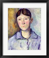 Framed Portrait of Madame Cezanne, 1885-90