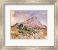Framed Mont Sainte-Victoire, 1897-98