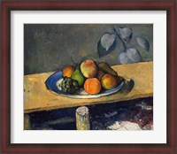 Framed Apples, Pears and Grapes, c.1879