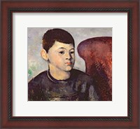 Framed Portrait of the artist's son, 1881-82