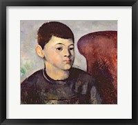 Framed Portrait of the artist's son, 1881-82