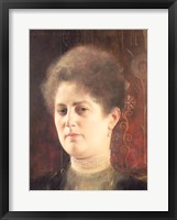 Framed Portrait of a lady