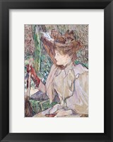 Framed Woman with Gloves, 1891