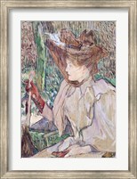 Framed Woman with Gloves, 1891