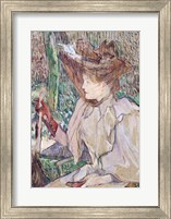 Framed Woman with Gloves, 1891