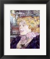 Framed English Girl from 'The Star' at Le Havre, 1899