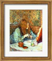 Framed Madame Poupoule at her Toilet, 1898
