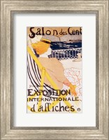 Framed Poster advertising the 'Exposition Internationale d'Affiches', Paris, c.1896