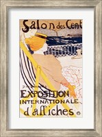 Framed Poster advertising the 'Exposition Internationale d'Affiches', Paris, c.1896