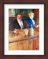 Framed In the Bar: The Fat Proprietor and the Anaemic Cashier, 1898